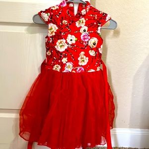 Chinese cheongsam. Size 7-8